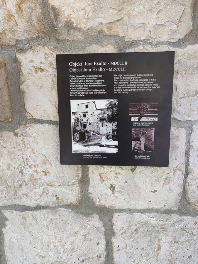 Studios Kadena Trogir - 18Th Century Stone House Eksteriør bilde
