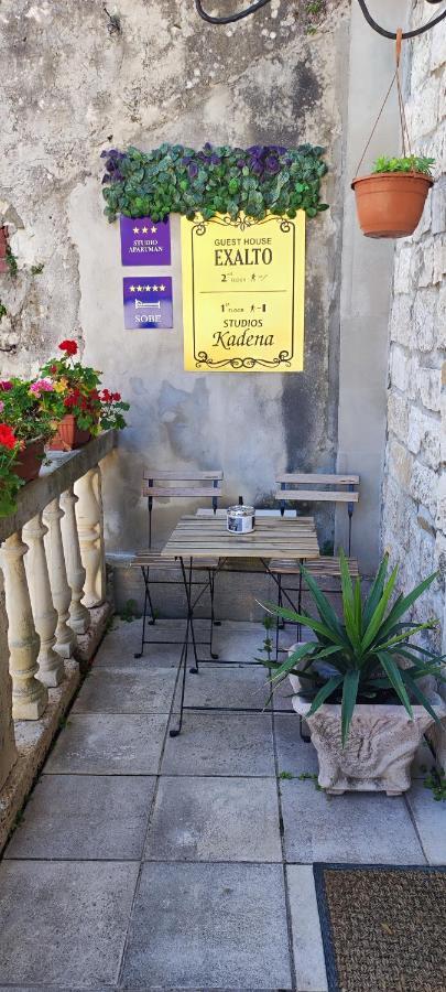 Studios Kadena Trogir - 18Th Century Stone House Eksteriør bilde
